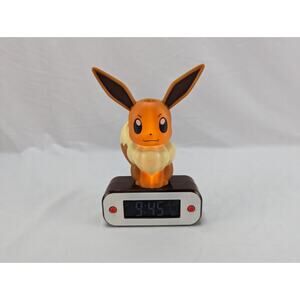 Madcow Entertainment Pokemon Eevee Light-Up‎ Alarm Clock Works great